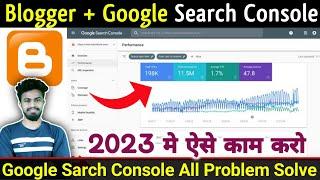 google search console tutorial 2023 | google search console blogger 2024 | google search console