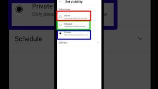 Public, Unlisted, Private full  explain..! youtube pr Public, unlisted, private explain 2023 |