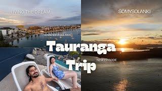 Tauranga Trip | Mount Maunganui | Welcome Bay Hot Pools | Mussels | Sea food | Couple Travel Vlogs