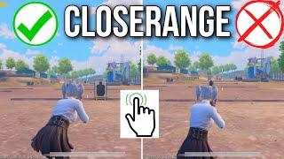 BEST TACTIC TO IMPROVE CLOSE RANGE BATTLE  | PUBG Mobile