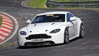 Aston Martin V8 Vantage N24 - Acceleration SOUNDS!