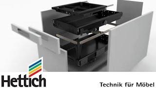 Workstation pedestals with Systema Top 2000, made by Hettich: incl. novelties 2014