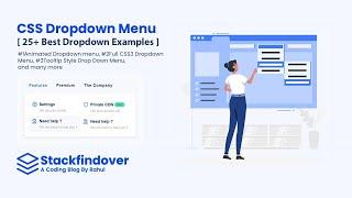 CSS Dropdown Menu [ 25+ Best Dropdown Examples ]