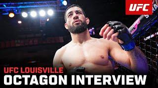 Nassourdine Imavov Octagon Interview | UFC Louisville