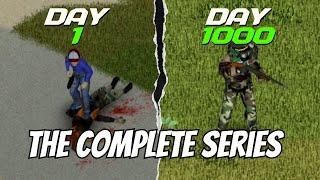 I Survived 1,000 Days in Project Zomboid The Complete Series