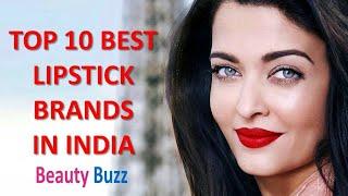 Top 10 Best Lipstick Brands in India | Beauty Buzz | #beautybuzz