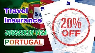 Travel Insurance for Portugal Jobseeker Visa Application