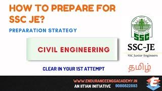 Crack SSC JE: Preparation Strategy | Civil Engineering | தமிழ் | Complete Preparation Strategy