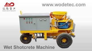 WSZ3000 WET-MIX CONCRETE SPRAYING MACHINE/SHOTECRETE MACHINE