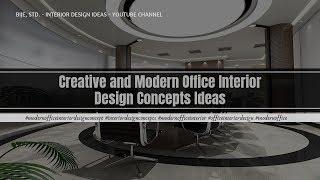 Creative and Modern Office Interior Design Concepts Ideas