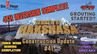 Six Flags Great America Wrath Of Rakshasa Construction Update #41