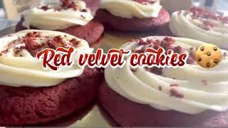 Red Velvet Cookies from Cake Mix (Crumbl inspired) #crumblcookies