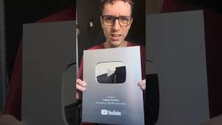 História da placa de 100mil do YouTube