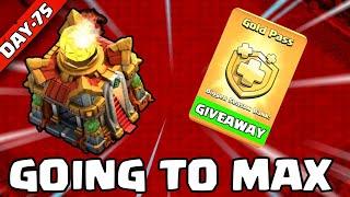 LET'S UPGRADE OUR BASE & LIVE ATTACKS IN CLASH OF CLANS BY "COC GURU KING" DAY-75 #clashofclans #coc