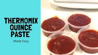 Thermomix Quince paste - made easy