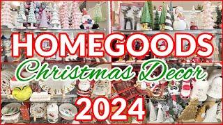 HOMEGOODS CHRISTMAS DECORATIONS 2024 SHOP WITH ME NEW FINDS!