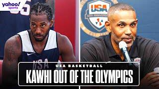 Grant Hill on KAWHI LEONARD missing OLYMPICS: Team USA ‘had to pivot’ | Yahoo Sports
