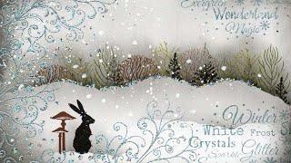 A Hare in a Winter Wonderland by Tracey Dutton - A Lavinia Stamps Tutorial