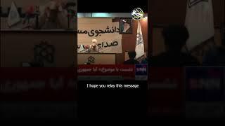 Student criticizes Khamenei's senior advisor Saeed Jalili