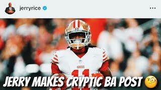 Jerry Rice makes CRYPTIC post about 49ers Brandon Aiyuk trade or contract extension 