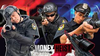 MONEY HEIST vs POLICE (BELLA CIAO REMIX) 13 || Epic Parkour POV Chase