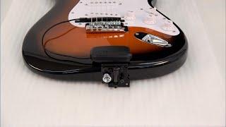 “Installing the pickup onto your guitar (flat type)” BOSS GK-5 #01