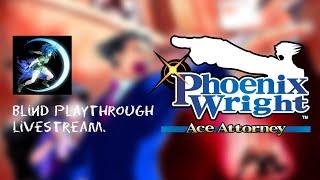 Phoenix Wright Ace Attorney blind playthrough part 7 (2024.12.01)