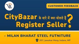 City Bazar Online App Review Feb 23 | seller reviews| Milan bharat steel futniture |citybazar online