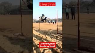 Girls High Jump  || #highjump # #youtubeshorts #ssccpo #physicaltraining #shorts