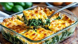 "Oh my god, how delicious! VIRAL spinach + potatoes masterpiece (in 10 minutes)"