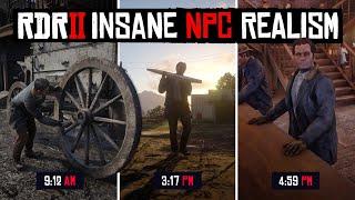 The LIVES of NPCs in RDR2 - INSANE REALISM! (Part 2)