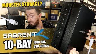 Sabrent DS-UCTB 10-Bay USB 3.2 Enclosure Review