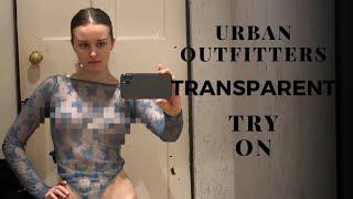 URBAN OUTFITTERS Try On Fitting Room | TRANSPARENT
