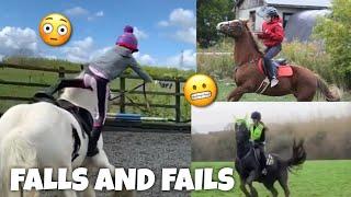 horse FALLS & FAILS | Subscriber Edition | equinemollie