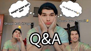 I’m single or not..?| How I Gain Weight? | Q&A with Haydar Malik