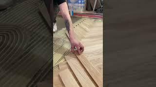 Укладка паркета ёлочкой