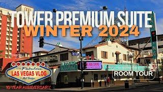 El Cortez Hotel & Casino Las Vegas (Remodeled Tower Premium Suite 1400) Room Tour 7th December 2024