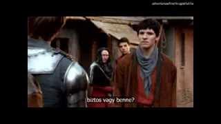 Merlin S01E01 Favourite Scenes - Fighting In The Market