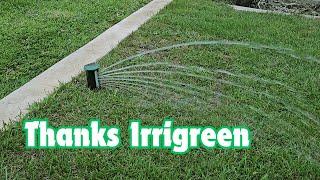 Irrigreen Customer Service For The Win! w/ PVC Repair & Flex Pipe Replacement