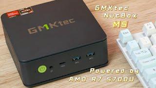 AMD Ryzen 7 5700U Mini PC--NucBox M5 Upgraded version #minipc #gamingpc #gaming #gmktec #nucboxm5