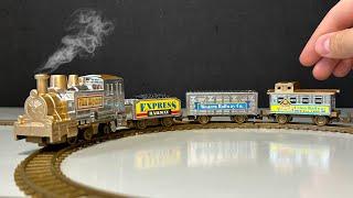 1/120 Cargo Train Start Set gets unboxed and tested! Old Toy unboxing