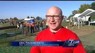 Boy Scout jubilee held at Mahoney State Park