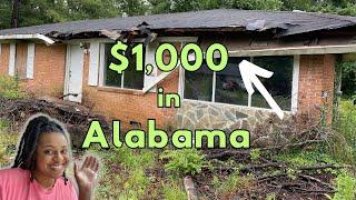 How much Real Estate $1,000 gets you in Alabama!?