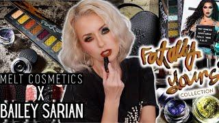 FATALLY YOURS COLLECTION by Melt Cosmetics + Bailey Sarian | Review + 3 Looks + Comparisons