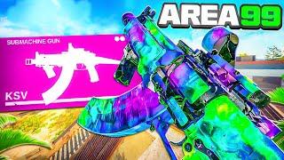 this KSV SMG CLASS SETUP MELTS EVERYONE in WARZONE! (AREA 99)