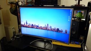 Philips BDM4037UW 40" 4K curved monitor review - By TotallydubbedHD