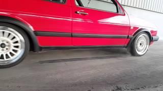 Golf mk2 gti CUP slow motion lunch