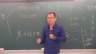 【立功教育】語言學概論簡介(王玨)　　適用對象：外文所／後醫／私醫／對外語教學有興趣人士