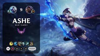 Ashe ADC vs Draven - KR Master Patch 13.10