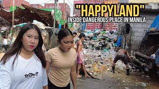 SHOCKING! Inside Manila's Most Dangerous hoods "HAPPYLAND" Tondo Manila[4K]